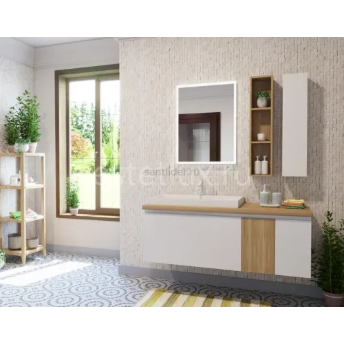 Тумба Malibu 140 подвесная 2 ящика (вставка) Malibu Эстет 996655052