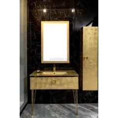 Консоль LUCIDO 100 см Поталь GoldFoil Boheme