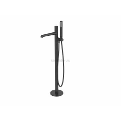Напольный смеситель для ванны BelBagno UNO-FMT-NERO