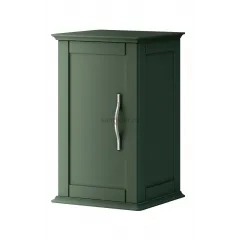 Шкафчик подвесной с одной распашной дверцей, реверсивный Cezares TIFFANY 55334 Verde opaco