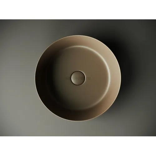 Чаша умывальника CERAMICANOVA Element, накладная круглая Темно-Коричневый Матовый 390 мм, CN6022MDB