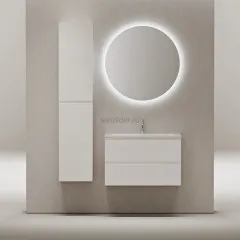Тумба подвесная SANCOS под раковину Folk, Bianco 790х445х500, FL80W