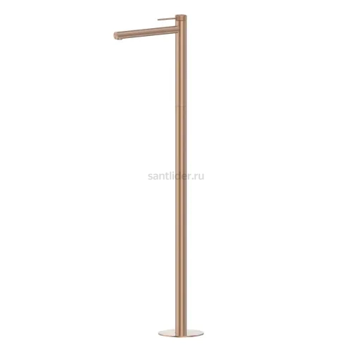 Смеситель ABBER Emotion 316 AF8843BRG напольный для раковины, брашированное розовое золото