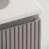 Тумба подвесная SANCOS Snob T, Doha Soft 995х445х500, под столешницу без отверстия под смеситель, цвет Black Sky, SNT100SM