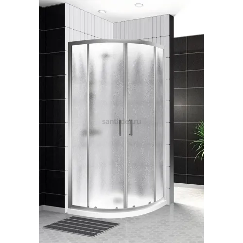 Душевой уголок BelBagno UNO-195-R-2-100-CH-CR