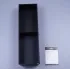 Скрытая настенная ниша из нержавеющей стали ABBER Nischen AN3002MB черная матовая
