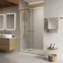Дверь в проём BelBagno LUCE-BF-1-120-C-ORO