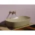 Умывальник CERAMICANOVA Element чаша накладная овальная (цвет Капучино Матовый) CN6049MC