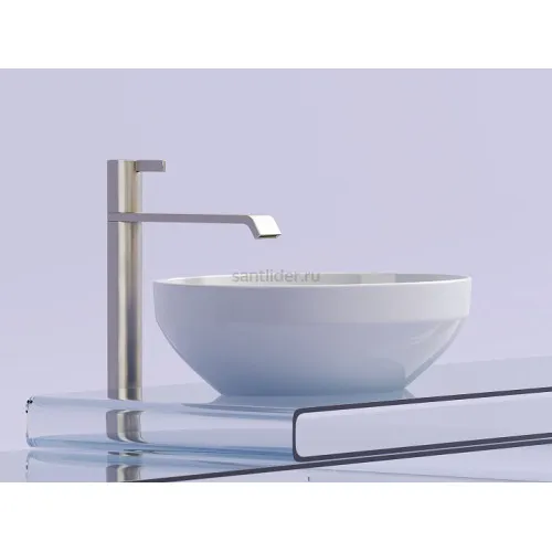 Умывальник CERAMICANOVA Element чаша накладная овальная 502x363x145 мм CN6056