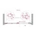 Дверь в проём BelBagno LUCE-BF-1-120-C-Cr