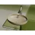 Умывальник CERAMICANOVA Element чаша накладная овальная (цвет Капучино Матовый) CN6056MC