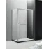 Душевой уголок Cezares MOLVENO-AH-11-150/80-C-Cr-IV, 150х80х195, профиль хром, стекло прозрачное