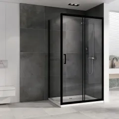 Душевой уголок ABBER Schwarzer Diamant AG30100B-S75B