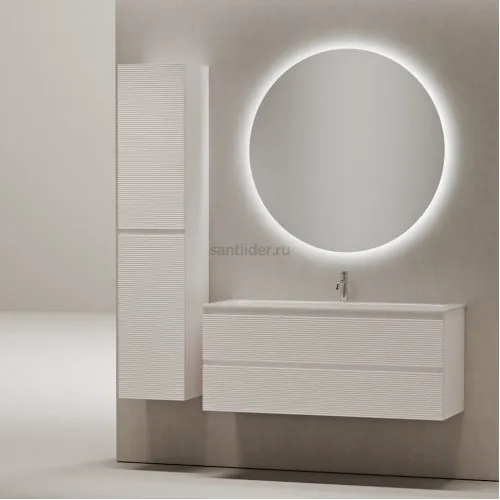 Тумба подвесная SANCOS под раковину Folk, Bianco 1195х445х500, FL120W