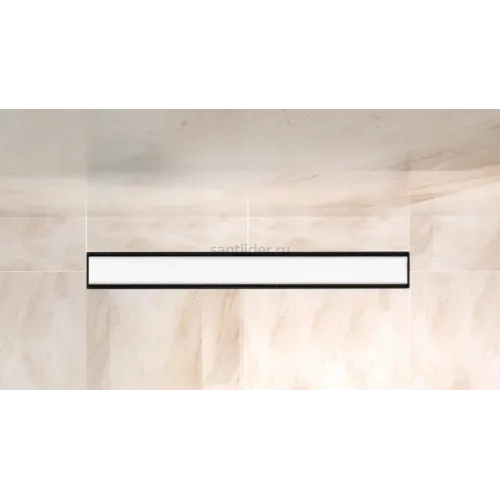 Душевой линейный трап 60 см BelBagno BB-LD-LUCE-60-BIANCO лоток белый матовый