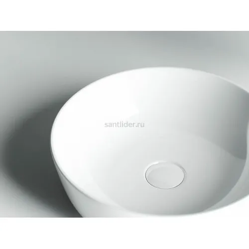 Умывальник чаша CERAMICANOVA Element накладная круглая 420 мм CN6013