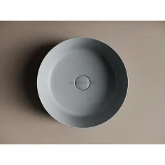 Умывальник CERAMICANOVA Element чаша накладная круглая (цвет Антрацит Матовый) CN6022MH