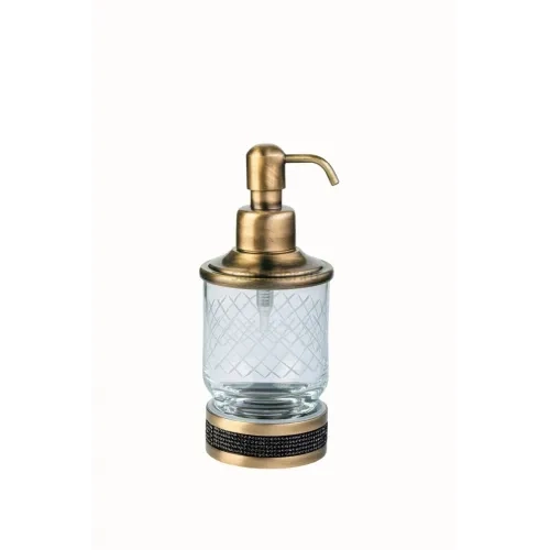 Настольный диспенсер ROYALE CRISTAL BLACK BR Boheme