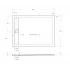 Душевой поддон акриловый 120х90 BelBagno TRAY-BB-DUE-AH-120/90-4-W0 без сифона