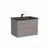 Тумба подвесная SANCOS Snob R 690х445х500, c двумя ящиками оснащенными доводчиками, Doha Soft,SNR70SM
