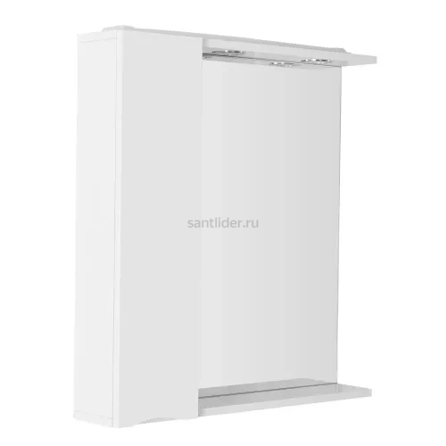 Зеркальный шкаф левосторонний BelBagno MARINO-SPC-800/750-1A-BL-P-L