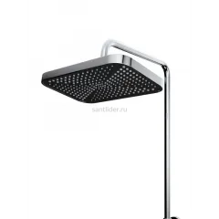 Душевая стойка BelBagno с изливом для ванны DUE-VSCM-CRM