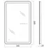 Зеркало BelBagno SPC-MAR-500-800-LED-TCH