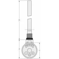 Электронагреватель LUX-01T / 300W