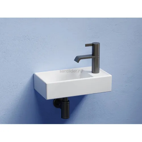 Умывальник CERAMICANOVA Element подвесной прямоугольный (чаша слева, отверстие под смеситель справа) CN6051L
