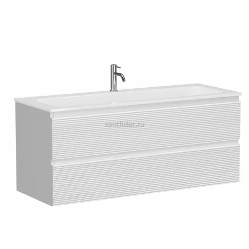 Тумба подвесная SANCOS под раковину Folk, Bianco 1195х445х500, FL120W