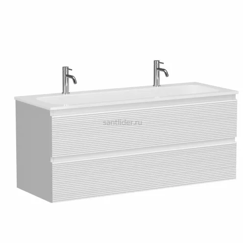 Тумба подвесная SANCOS под раковину Folk, Bianco 1195х445х500, FL120W