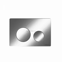 Кнопка смыва Balance, клавиши Circle, цвет хром матовый,CN12-001M