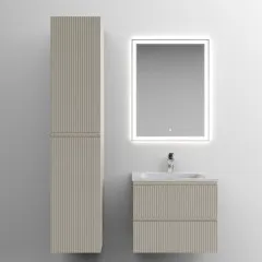 Тумба подвесная SANCOS под раковину Snob T, Beige Soft 590х445х500, SNT60CE