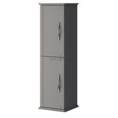 Пенал подвесной с двумя распашными дверцами, реверсивный Cezares TIFFANY 55247 Grigio Nuvola