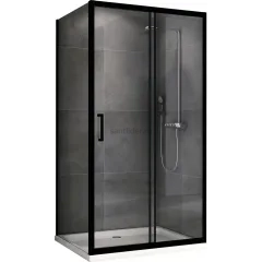 Душевой уголок ABBER Schwarzer Diamant AG30140B-S60B