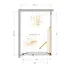 Душевой уголок Cezares LUX-AH-FS-1-70/100-C-CR, 70х100х195, профиль хром, стекло прозрачное
