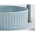 Умывальник CERAMICANOVA Element чаша накладная круглая (цвет Голубой Матовый) CN6057ML