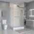 Душевой уголок BelBagno MARINO-2-AH-1-120/80-C-CR 120х80см профиль хром, стекло прозрачное