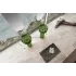 Раковина отдельностоящая прозрачная ABBER Kristall AT2702Emerald-H зеленая