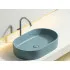 Умывальник CERAMICANOVA Element чаша накладная овальная (цвет Зеленый Матовый) CN6048MLG
