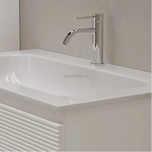 Тумба подвесная SANCOS под раковину Folk, Bianco 790х445х500, FL80W