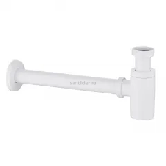 Сифон для раковины ABBER AF0030W белый матовый
