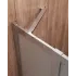 Душевой уголок Cezares MOLVENO-AH-22-130/120-P-Cr, 130х120х195, профиль хром, стекло Punto матовое
