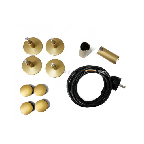 Полотенцесушитель электрический с/т Comfysan Luce EC-8 80/40, MAT GOLD RAL