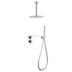 Душевая система ABBER Wasser Kreis AF8121 скрытого монтажа без излива, хром