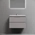 Тумба подвесная SANCOS Snob T 690х445х500, c двумя ящиками оснащенными доводчиками, Doha Soft,SNT70SM