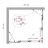 Душевой уголок LUCE-AH-22-105/100-C-Cr