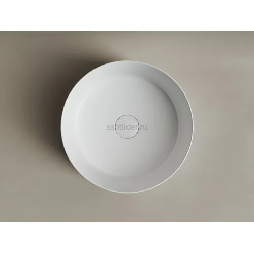 Умывальник CERAMICANOVA Element чаша накладная круглая (цвет Белый Матовый) CN6032MW