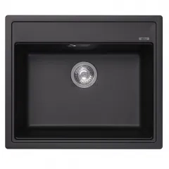 Кухонная мойка ABBER Quarz AQ2902B черная
