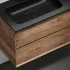 Тумба подвесная SANCOS под раковину левая Marmi 2.0, дуб чарльстон 995х445х520, MR2.0100LECH